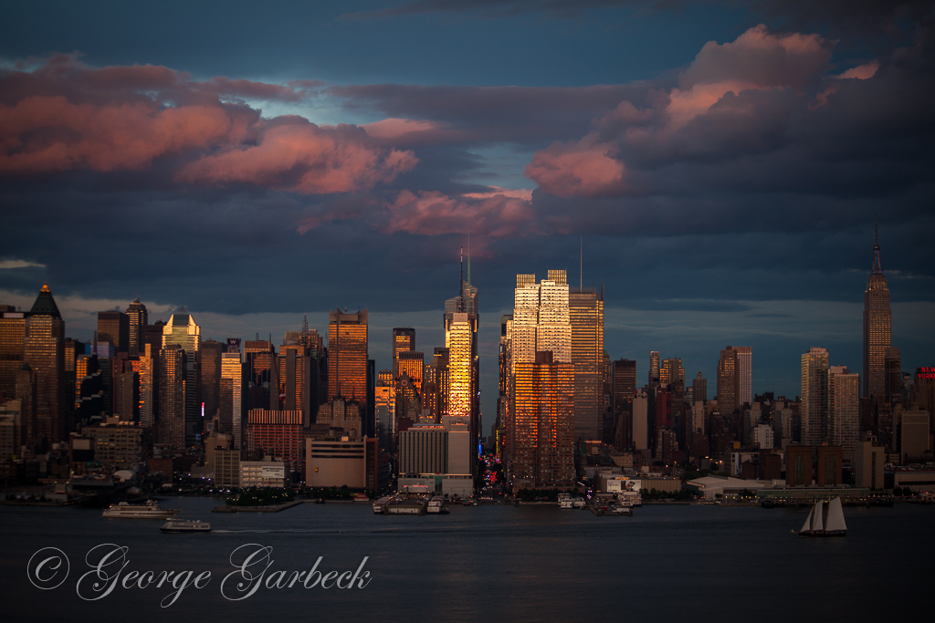 Manhattan  Sunset