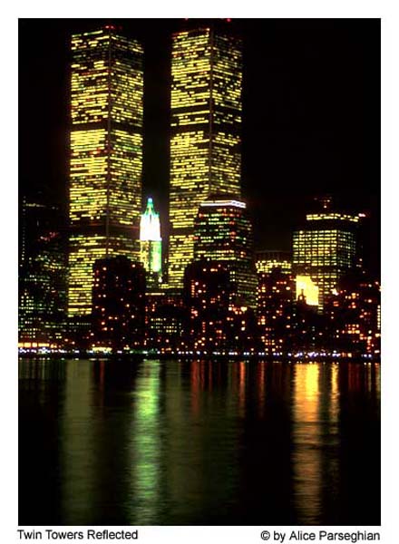 Twin Towers Reflected 1