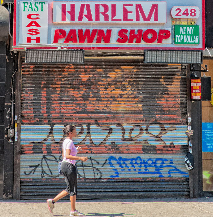 Harlem scene