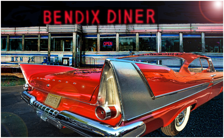September 2012 Projected Image - Peter Lekos - Bendix Diner Open for Business