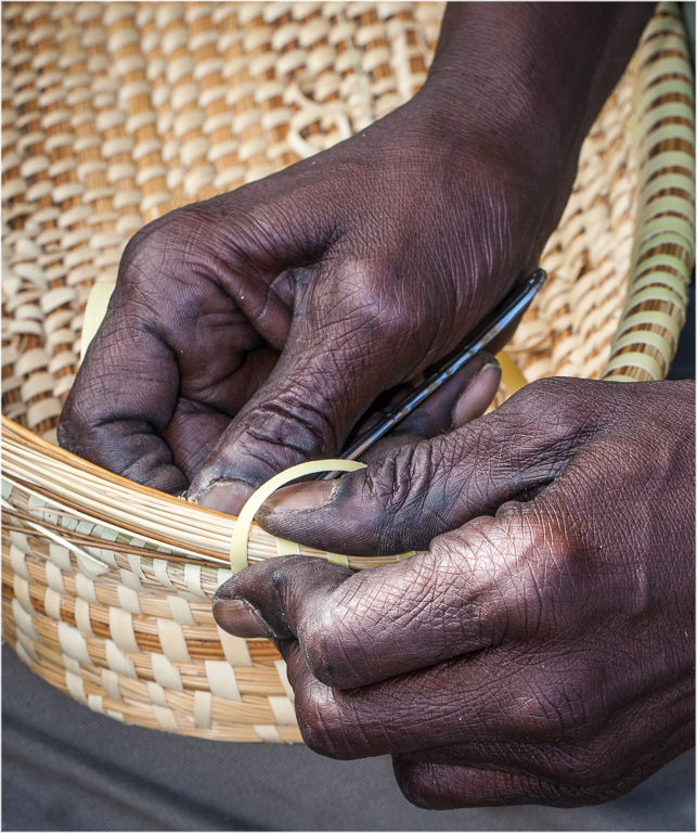 October 2017 Projected Image - John Redin - Basket Weaving