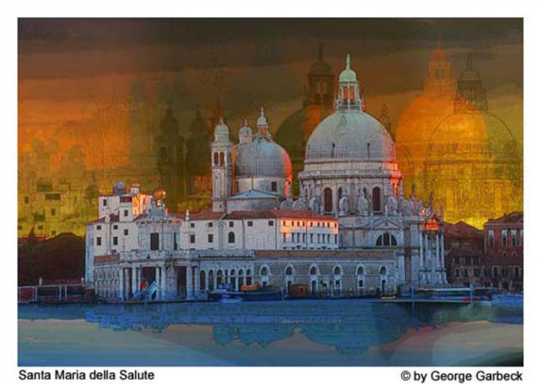 2004 Color Print - George Garbeck - Santa Maria della Salute
