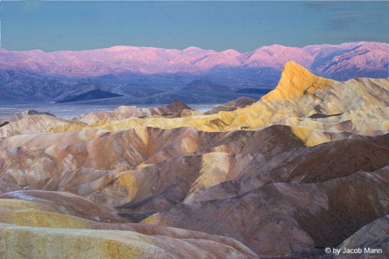 2005 Trade print - Jacob Mann - Sunrise in Death Valley