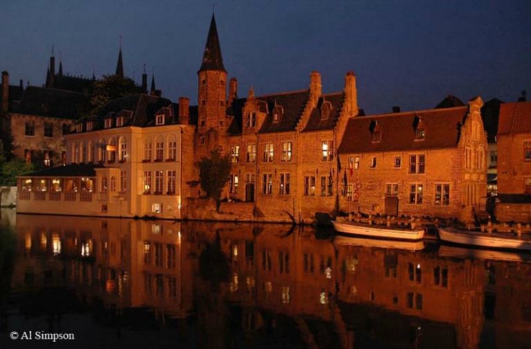October 2006 Projected Image - Al Simpson - Bruges Belgium
