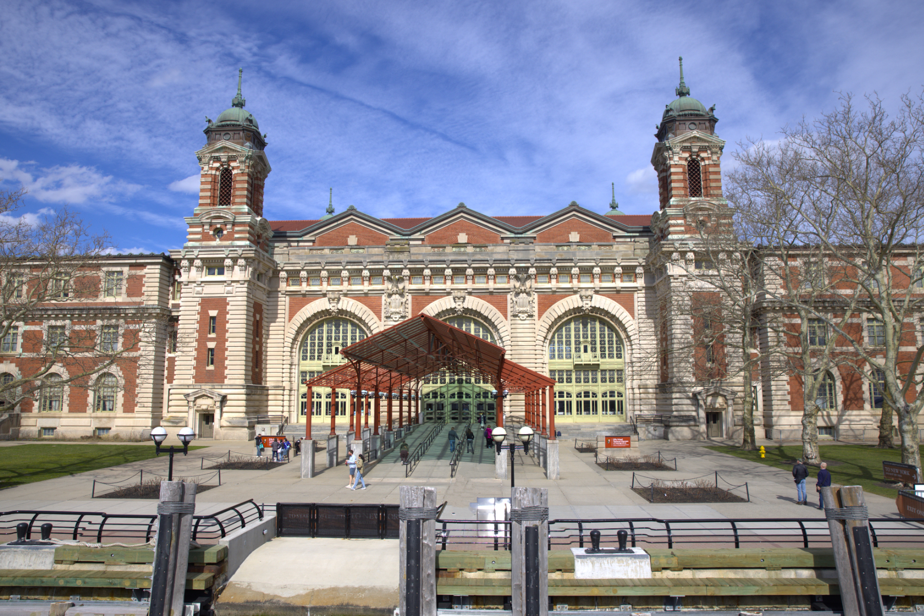 Ellis Island Main Entrance
