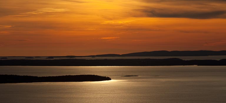 Maine Coast at Dawn
