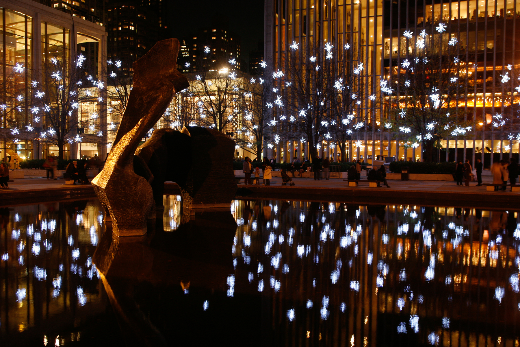 Reflections at Lincoln Center